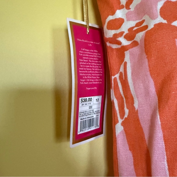 Lilly Pulitzer shift dress sz 12 - Picture 5 of 5